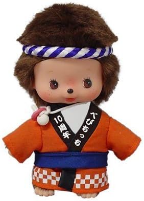 Bebichhichi: Original Sekiguchi 5" Baby Boy Monchhichi Doll in Festival Outfit