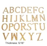 4 Inch Solid Brass House Letters Bright Brass Finish Available A-Z Price For EACH Letter. Please Send Emaill To Let Us Know What Letters You Need!