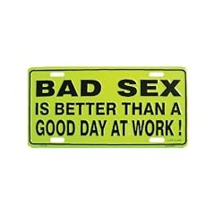 Autoschild Bad Sex