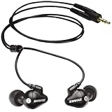 Shure SE102 Sound Isolating Headphone with Music Phone Adapter
