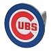 Chicago Cubs MLB Pewter Logo Trailer Hitch Cover by Half Time
