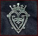 Luckenbooth Brooch - Pewter