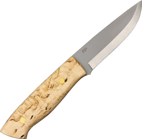 Brisa EnZo Knives Trapper 95 Curly Birch Finland