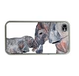 Elephant Iphone 4 or 4s Case - Fatherly Love