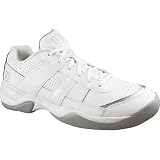 Wilson '12 Women's Pro Staff Court Tennis Shoe-White/Silver