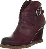 Buffalo London ES 30149 GARDA 137118, Damen Fashion Halbstiefel & Stiefeletten, Rot (BORDO 01), EU 39