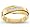 Comfort-Fit Men's Wedding Ring in 14k White Gold or Yellow Gold (H/I1, 1/3 ct. tw.)
