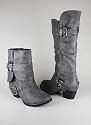 Buckled Biker Boot