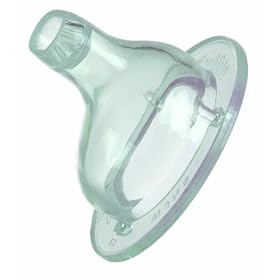Nuby ID1538 Set of 2 No-Spill Silicone Wide Neck Replacement Spouts