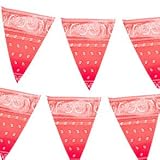 Western Bandana Pennant Banner