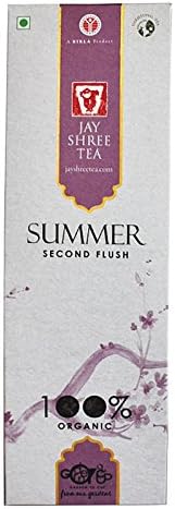 Jay Shree Tea Darjeeling, Summer Second Flush, Strong Flavoured, Whole Leaf, Organic Black Tea - 3.5 oz