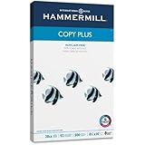 Hammermill Copy Plus , 20 lb, 8.5 x 14, Legal,  92 Bright, 500 Sheets/1 Ream (105015)