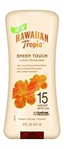 Hawaiian Tropic Sheer Touch SPF15 Sunblock Lotion, 8-Ounce Bottles (Pack of 2)