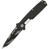 M-Tech Folding Knife Titanium Camo Black