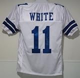 Danny White Autographed/Hand Signed/Signed Dallas Cowboys White Jersey