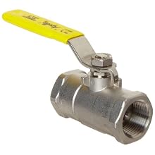 Apollo 96-100 Series Stainless Steel Ball Valve, Unibody, Inline, Lever, NPT Female