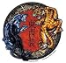 Top Heavy - Black Panther And Yellow Tiger Fierce Battle - Sticker / Decal