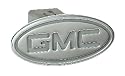 GMC - Oval - Silver - 2'' Billet Hitch Cover (04' Welded Model)