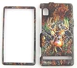 Motorola Droid A855 Hunter series Camo Camouflage, w/ Deer Hard Case/Cover/ ....