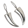 Beautiful Earrings in Sterling Silver Size: 2.25 inches