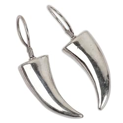 Beautiful Earrings in Sterling Silver 2.25 inches