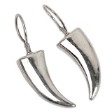 Beautiful Earrings in Sterling Silver 2.25 inches ~ ShalinIndia