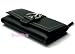 AUTHENTIC COACH SOHO BLACK LEATHER CHECK BOOK WALLET 40569