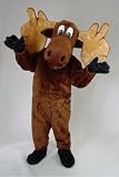 Cartoon Moose Mascot Costume Picture