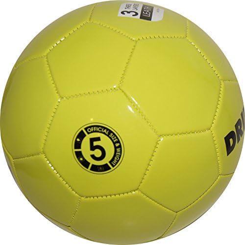 Soccer Ball Dribbling Flash - Size 5 - Official Size and Weight - Yellow