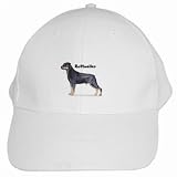 Rottweiler White Cap Hat