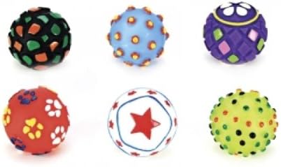 Vinyl Puppy Ball Pack 2 in.