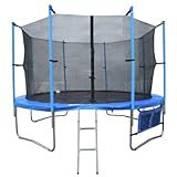 FoxHunter 12FT Trampoline Set Max Load 170kg Includes Safety Net Enclosure £49.99 All Weather Cover £19.99 And Ladder £19.99 TUV GS EN-71 CE Certified RRP £419.99 Total Saving £240 Off the Package