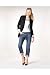Jeanology The ''Ex'' stretch rolled-cuff boyfriend jean (misses 8 ANTIQ-BLACK)