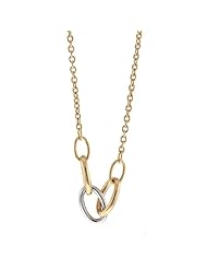 High Polished Mixed Links Necklaces Length = 18