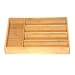411emblfknL. AA75  Seville Classics Bamboo Cutlery Tray, Medium
