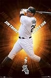 Chicago White Sox (Jim Thome) Gold Wood-Mounted Sports Poster Print - 24