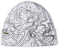Lacoste Men's L!ve Graphic Beanie One Size Paladium chine/black
