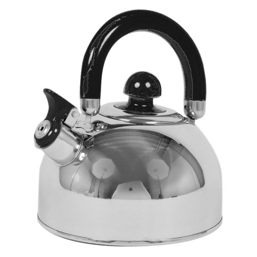 Camp 4 922194 Bouilloire à sifflet en acier inoxydable 2,5 litres