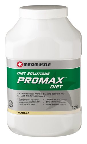 Maximuscle Promax Diet Dietary Supplement Vanilla 1.2kg