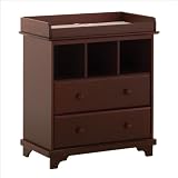 Stork Craft Lily 2 Drawer Changer Chest - Cherry