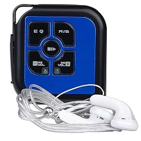 USB SD MMC Portable MP3 Player w Earbuds by Abrook Tech