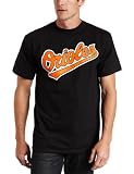 Baltimore Orioles Official Wordmark Short Sleeve T-Shirt (Large)