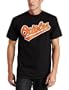 Baltimore Orioles Official Wordmark Short Sleeve T-Shirt (X-Large)