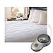 Sunbeam Premium Quilted Cotton Heated Electric Mattress Pad - Full Size