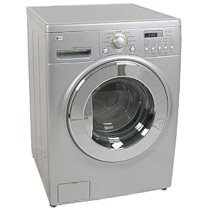 LG WM3431HS 2.44 cu. ft. All-In-One Washer and Dryer - Titanium
