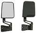 1987-2002 Jeep Wrangler Black Dual Focal Point Mirrors Image
