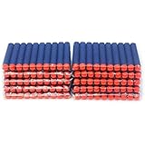 100 Pcs 7.2cm Blue Foam Darts for Nerf N-strike Elite Series Blasters Toy Gun