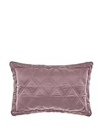 COINCASA Cojín 50 x 30 cm (Ciruela)