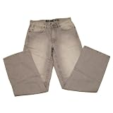 Marc Ecko - Ecko Unlimited Mens Washed Grey Baggy Fit Denim Jeans