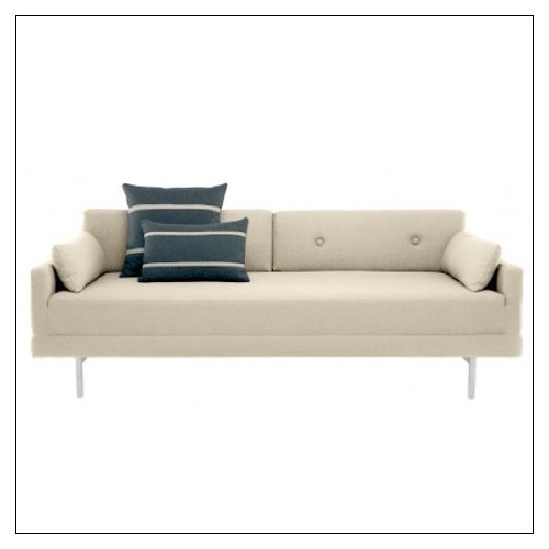 Blu Dot One Night Stand Sleeper Sofa by Blu Dot, Color = Stone